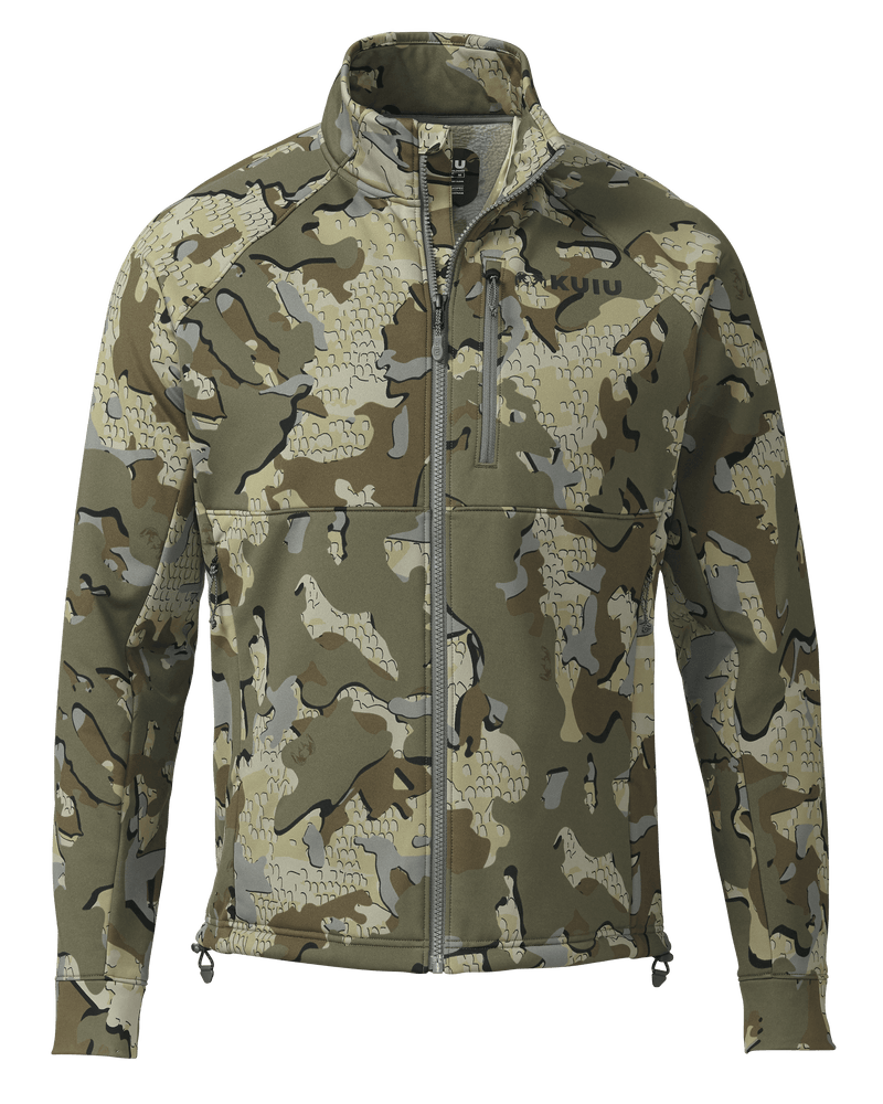Front of StrongFleece 290 WF Full Zip in Valo Camouflage