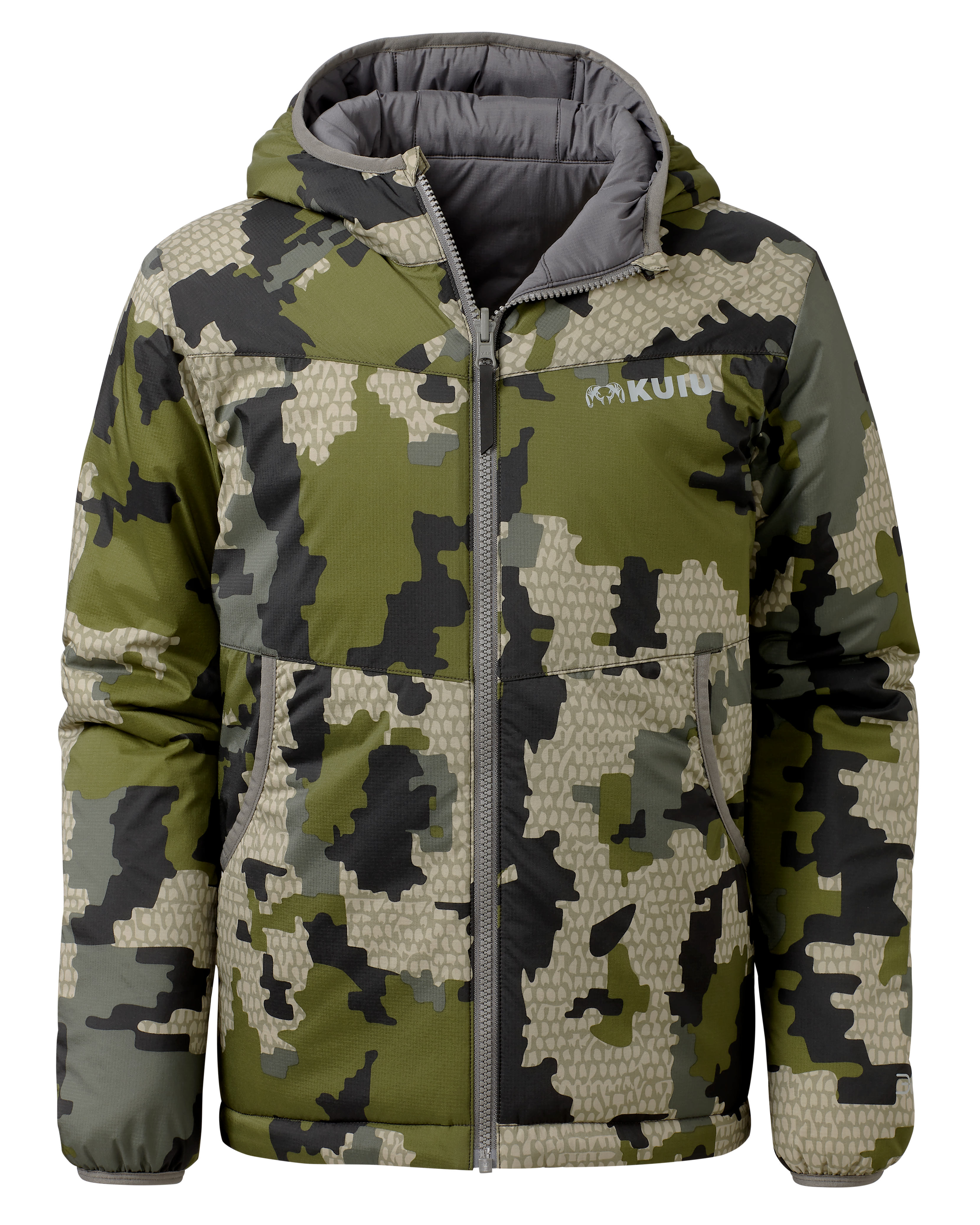 Versa Reversible Youth Hunting Jacket Verde Camo KUIU