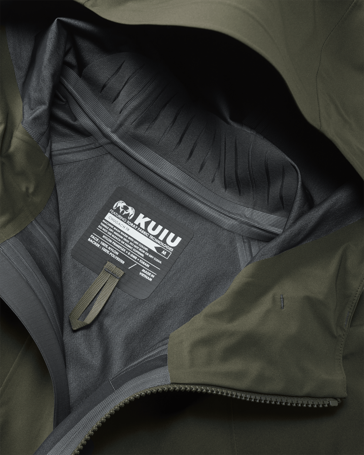 Chugach TR Rain Jacket Ash KUIU