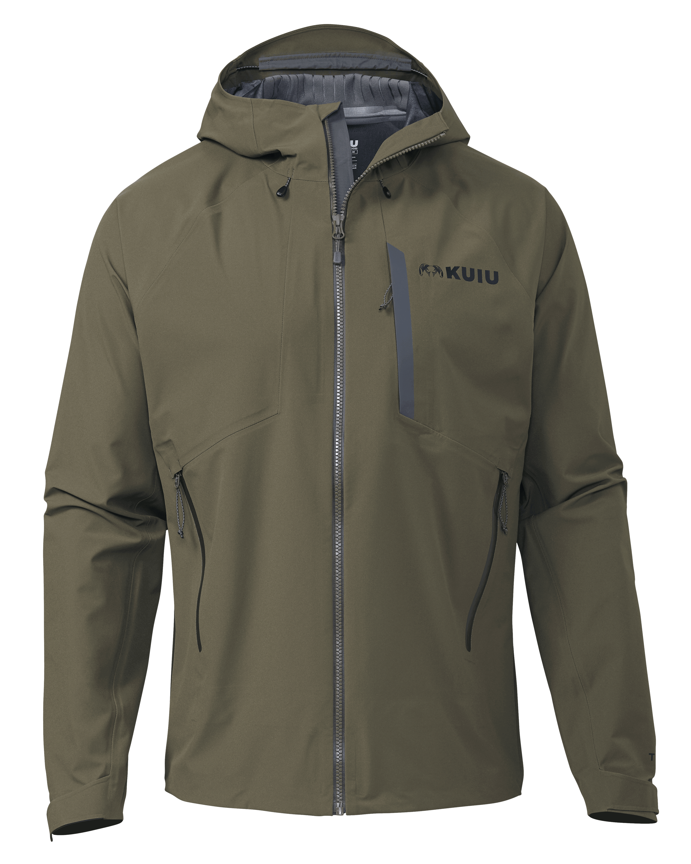 Chugach TR Rain Jacket Ash KUIU