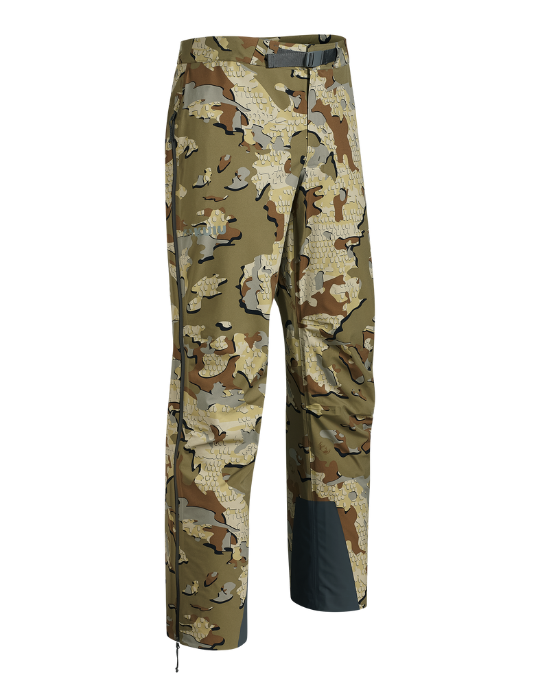 Front of Chugach TR Rain Pant in Valo Camouflage