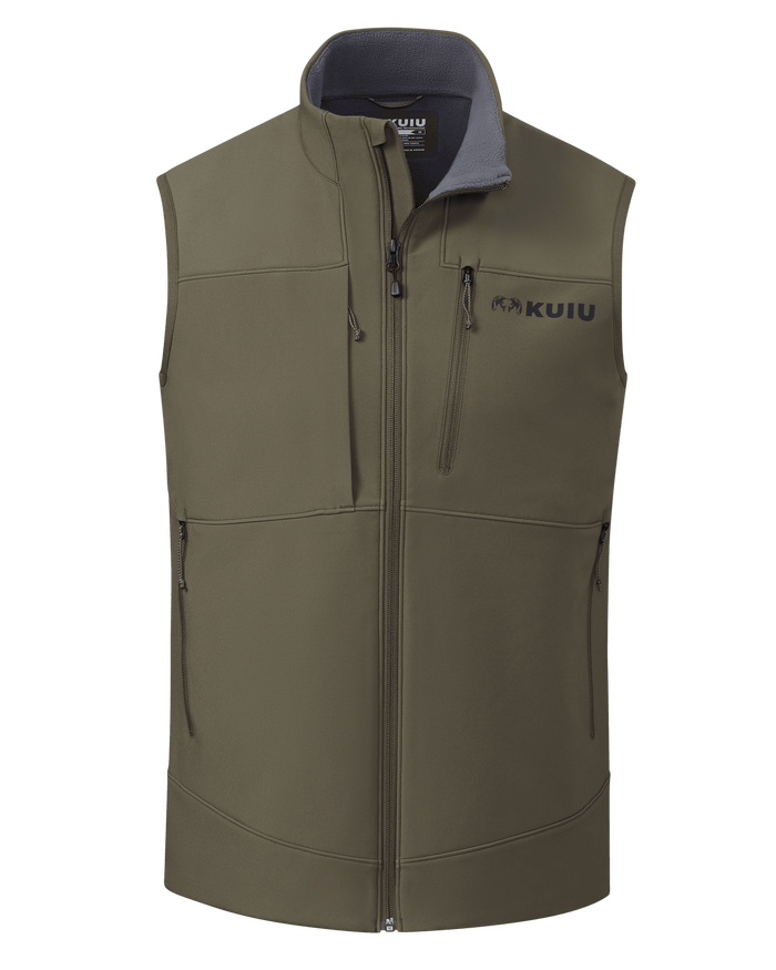 Guide PRO Soft Shell Vest - Ash | KUIU