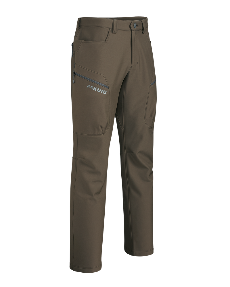Front of Guide PRO Pant in Major Brown