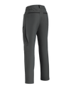 Back of Women's Guide PRO Pant in Gunmetal Grey with open hip vent