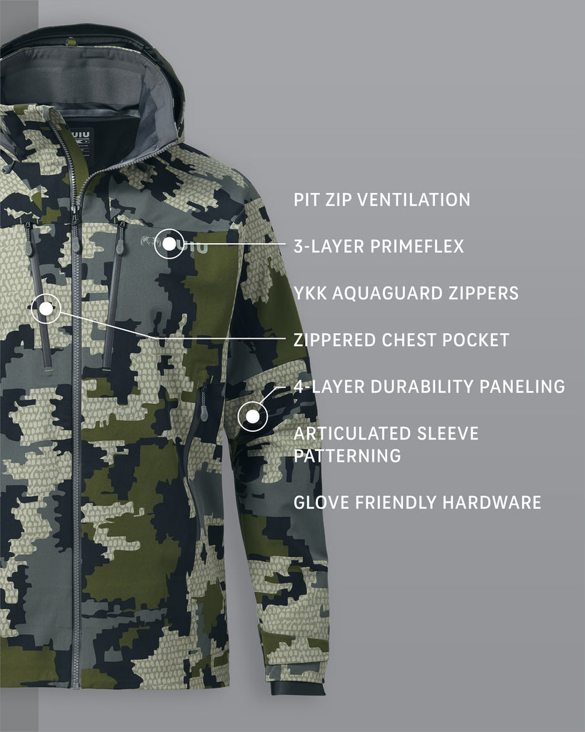 KUIU Yukon TR Rain Jacket & Pant