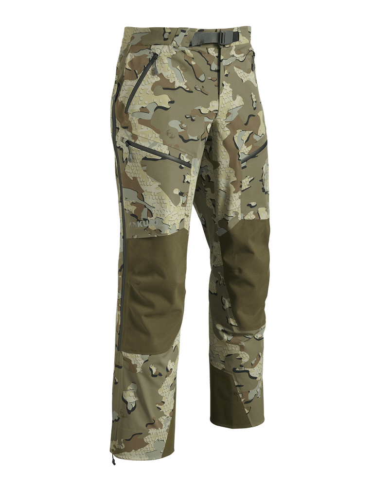 Front of Yukon TR Rain Pant in Valo Camouflage