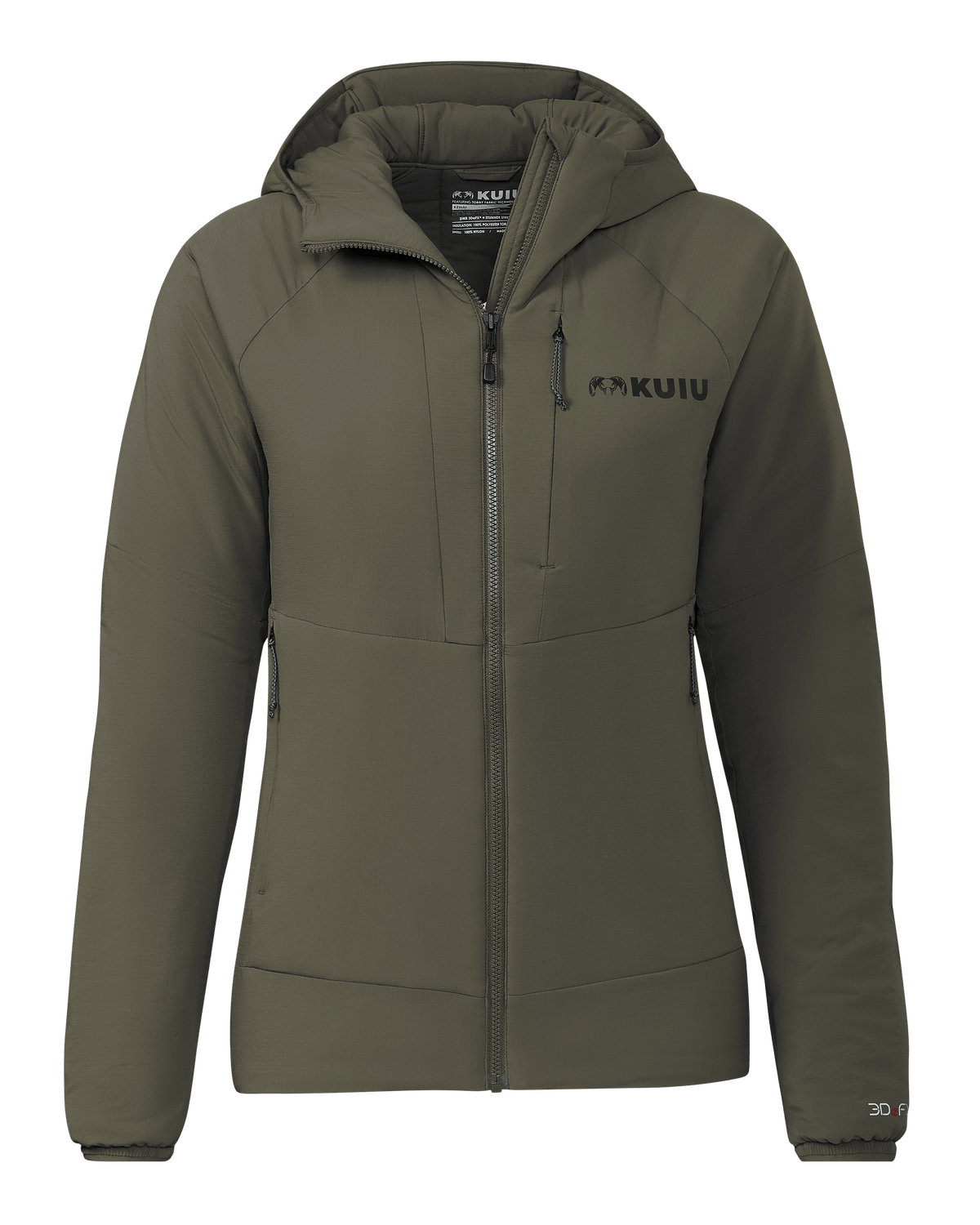 Kenai Women s Camo Jacket with Hood Ash KUIU