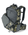Front Interior of Divide Pocket on Venture Divide 2000 in Verde Camouflage Highlighting Mesh Zippered Storage Pockets