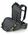 Front Interior of Main Pocket on Venture Divide 2000 in Verde Camouflage Highlighting Zippered Mesh Storage pocket and Hydration Sleeve with Hook