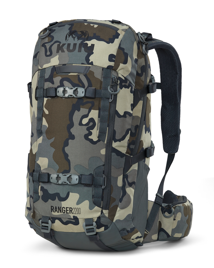 Ranger 2200 Day Pack w/ Aluminum Pack Frame - Vias Camo – KUIU
