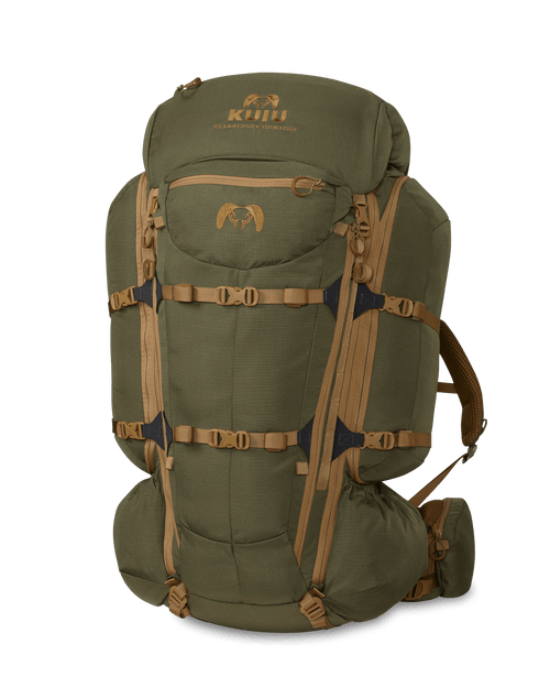 Front of PRO 7800 Bag in Olive