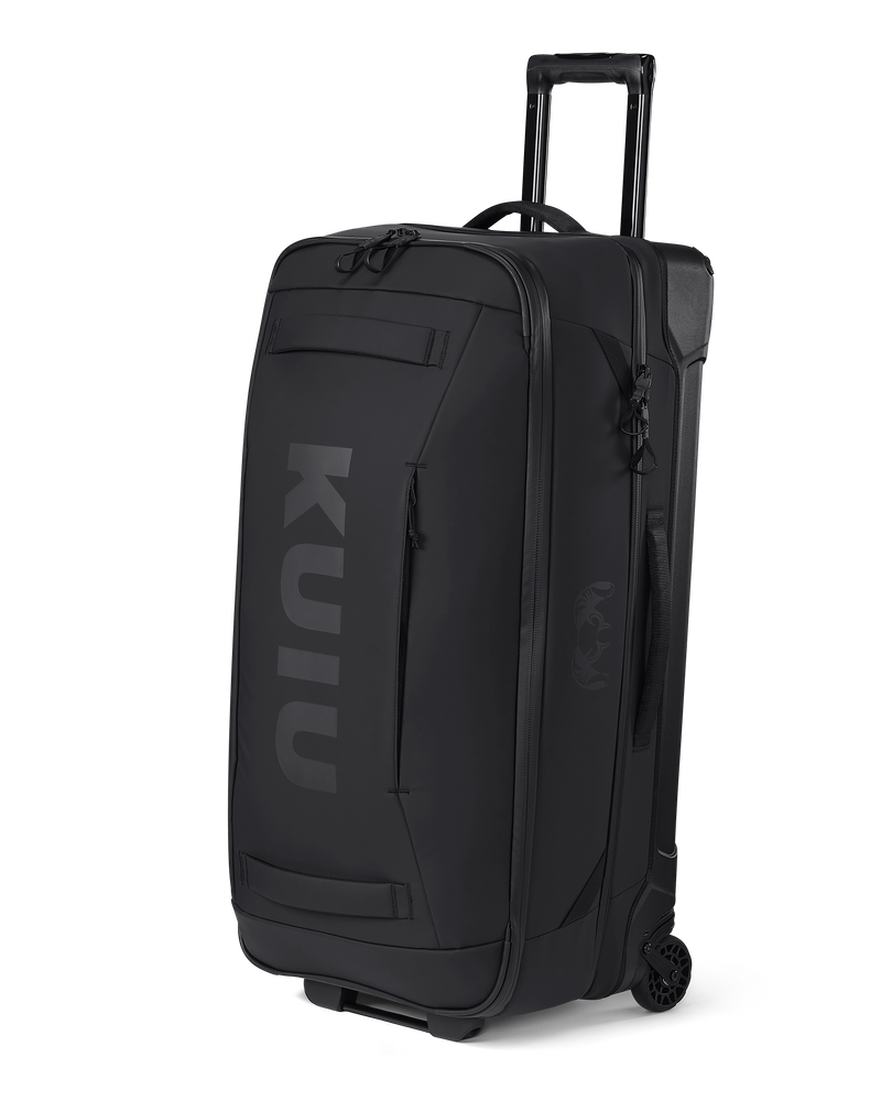 Angled view of the Waypoint 6500 Roller Travel Bag in Black
