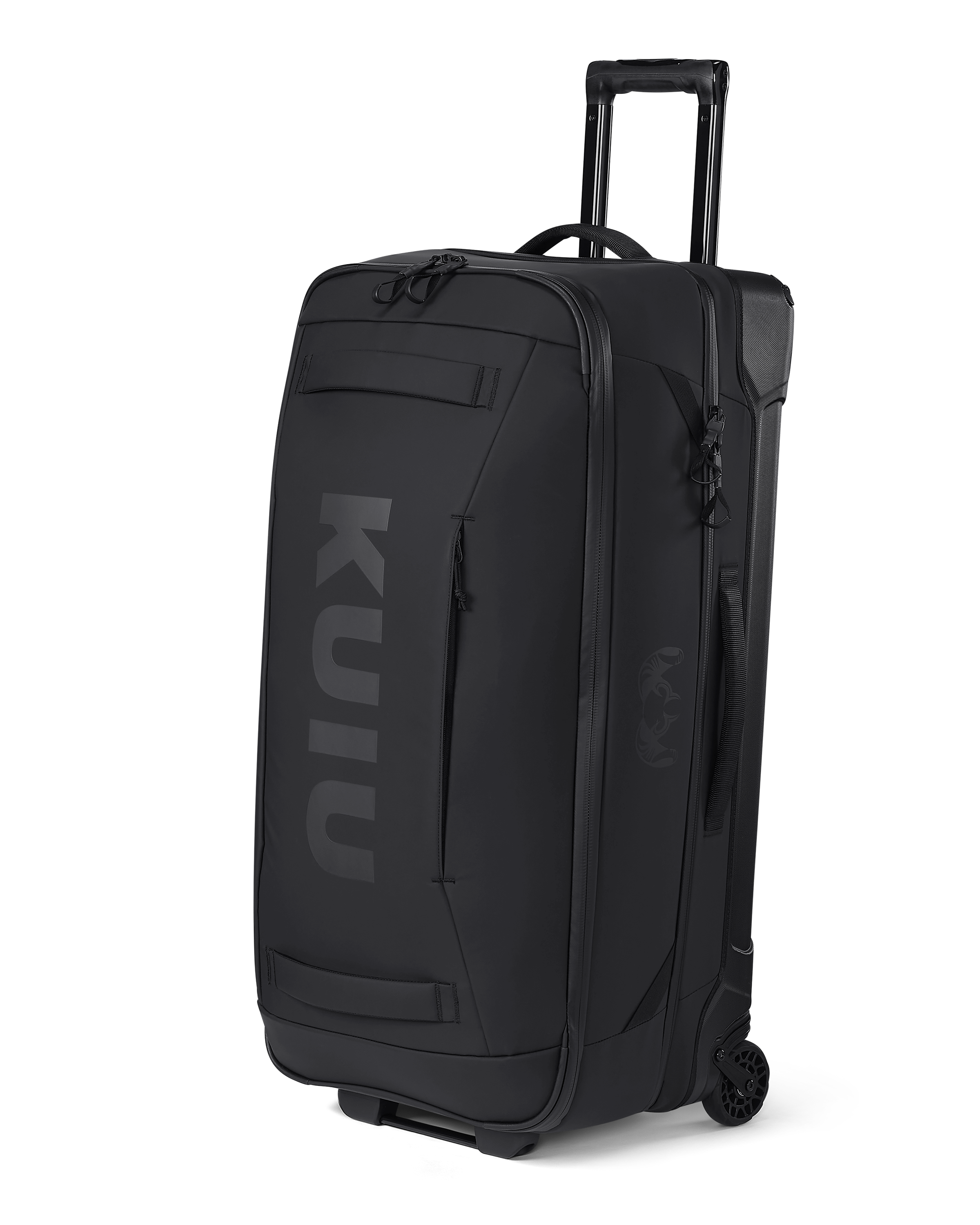 Waypoint 6500 Durable Rolling Duffel Bag - Black | KUIU