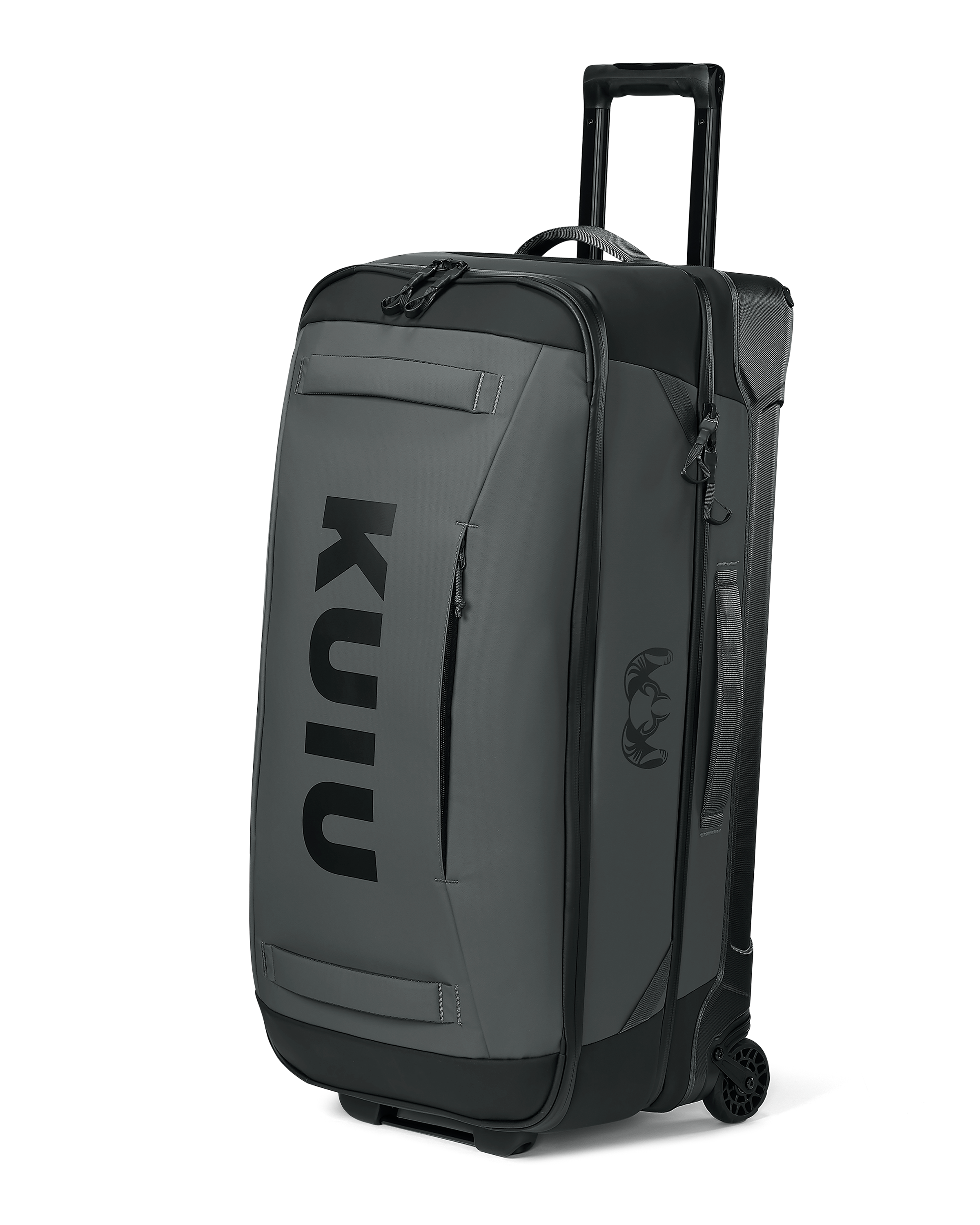 Waypoint 6500 Durable Rolling Duffel Bag - Gunmetal | KUIU