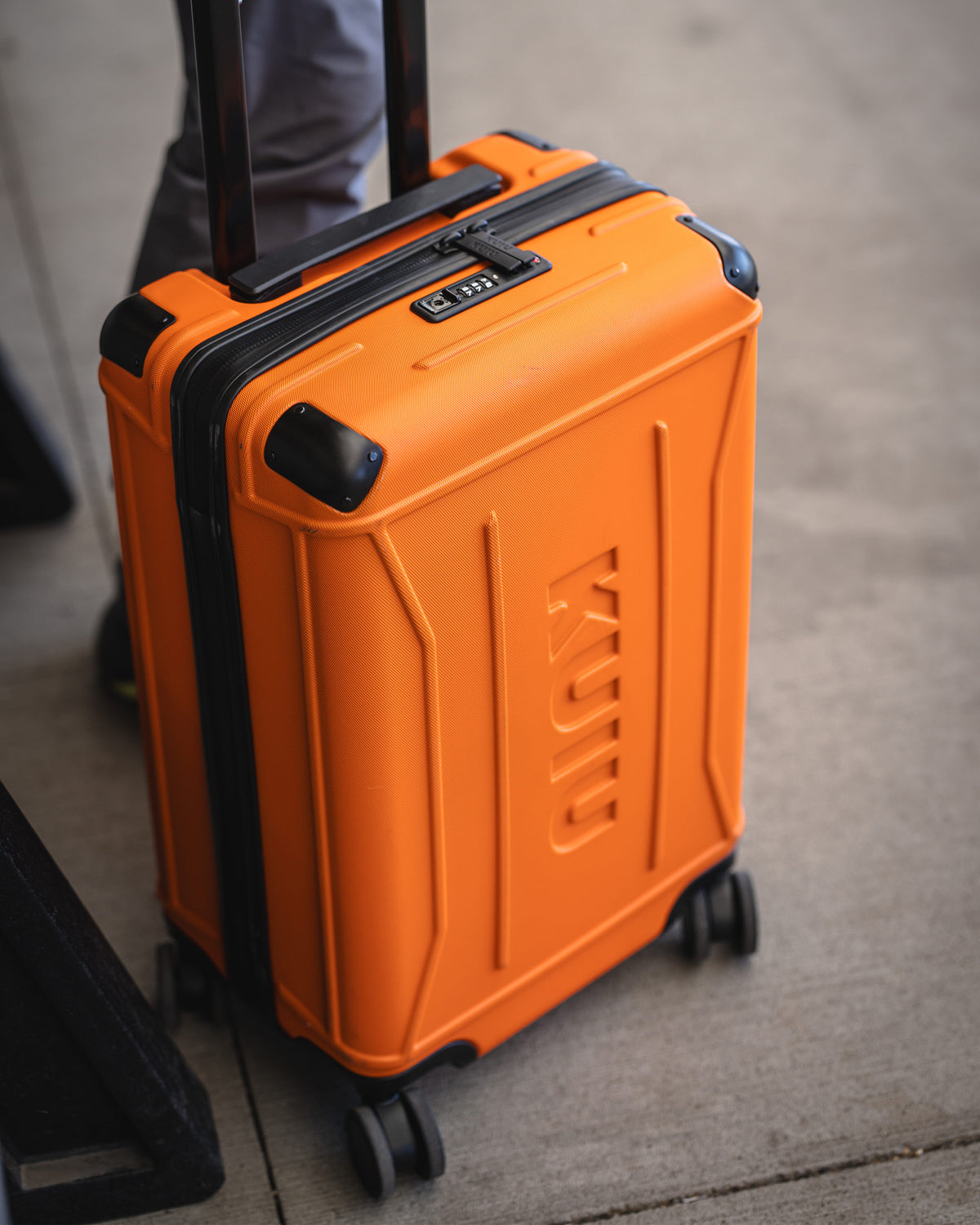 Hardline Hardside Spinner Carry-On Luggage - Orange | KUIU