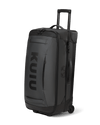 Angled view of the Waypoint 6500 Roller Travel Bag in Gunmetal Grey