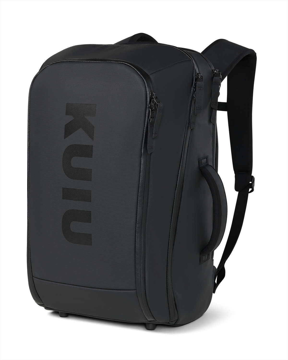 Durable Water Resistant Black Travel Backpack