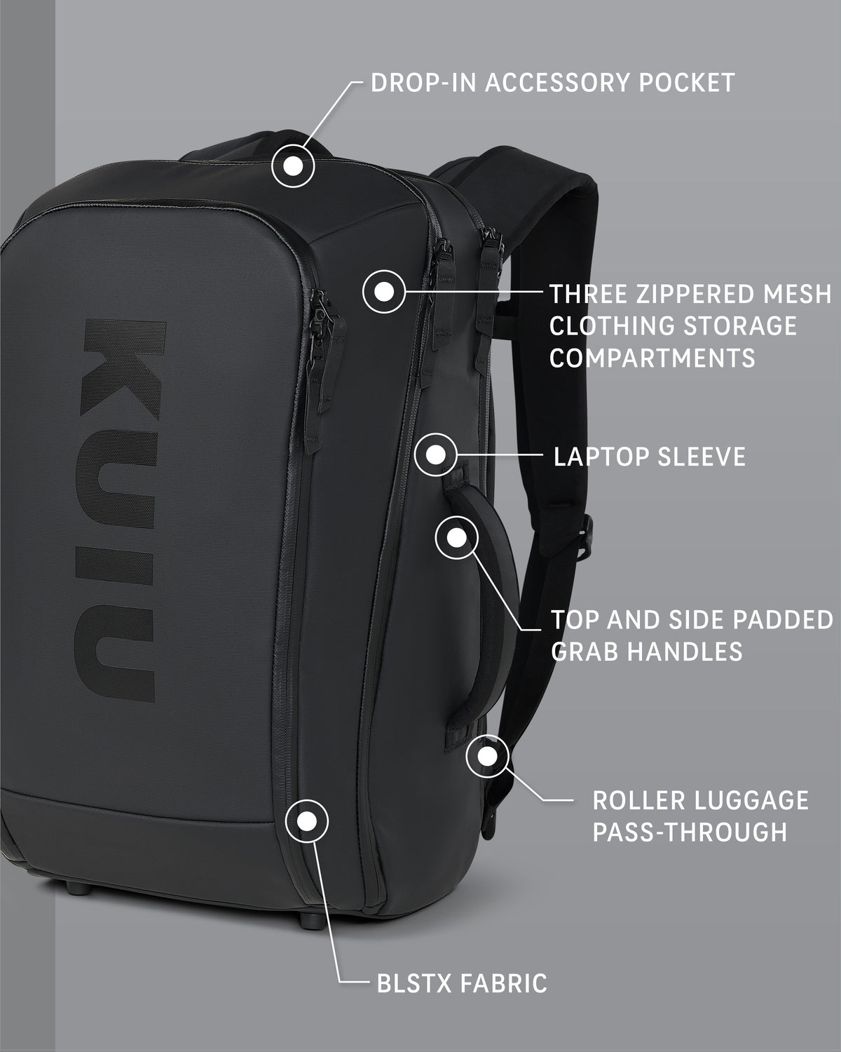 backpacks with travel sleeve Durable Water Resistant Travel Backpack