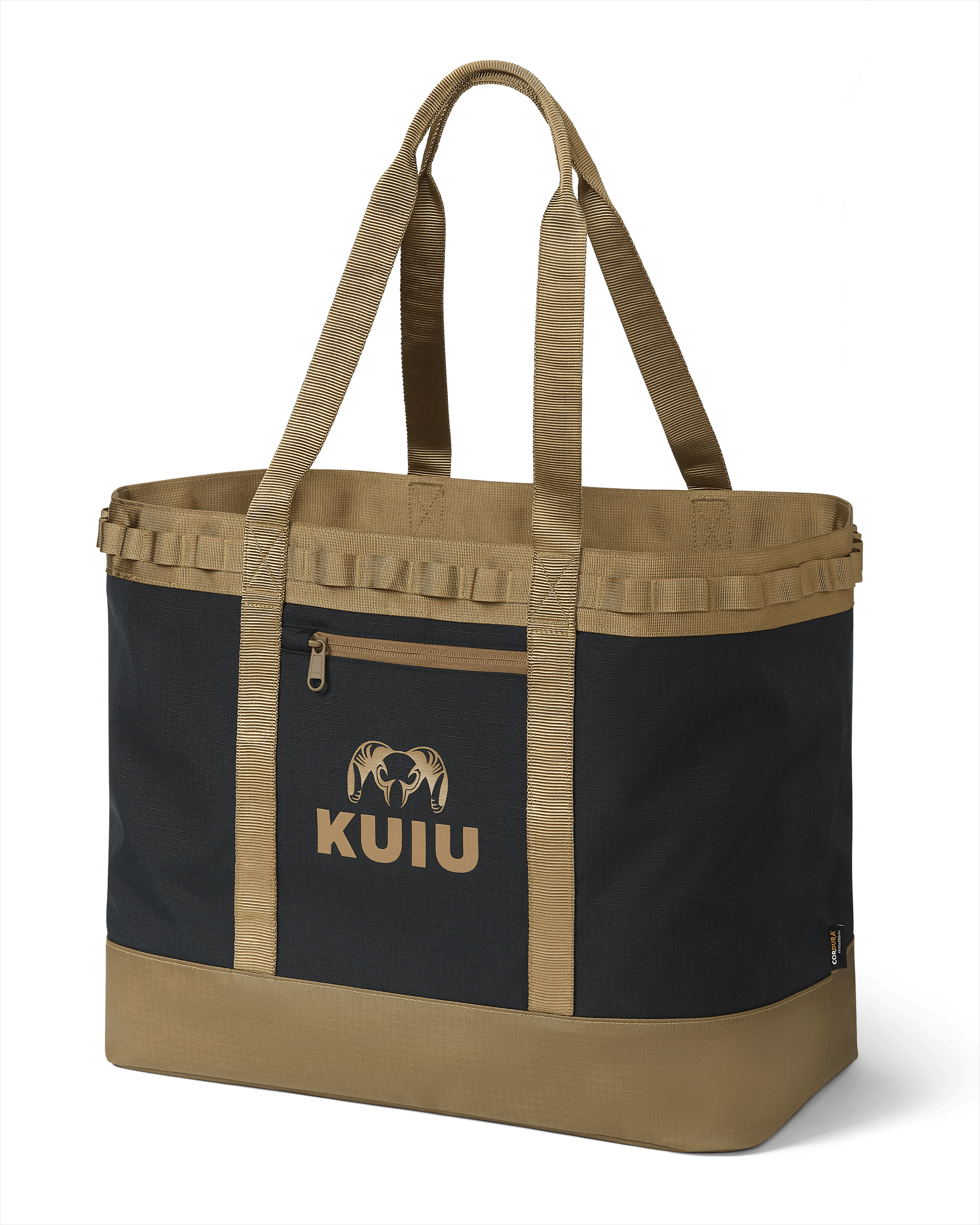 KUIU CORDURA® Everyday Tote Bag | Black/Brown