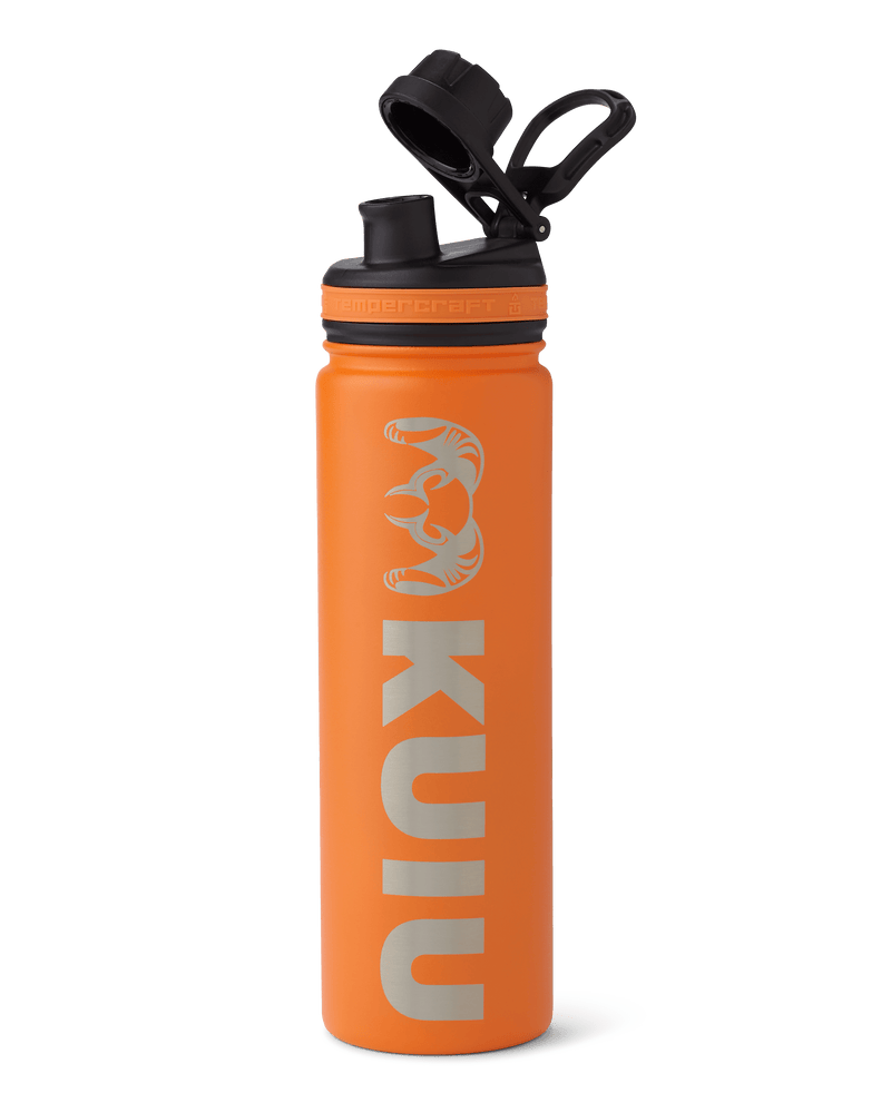 Front of KUIU 22 oz Bottle in Orange