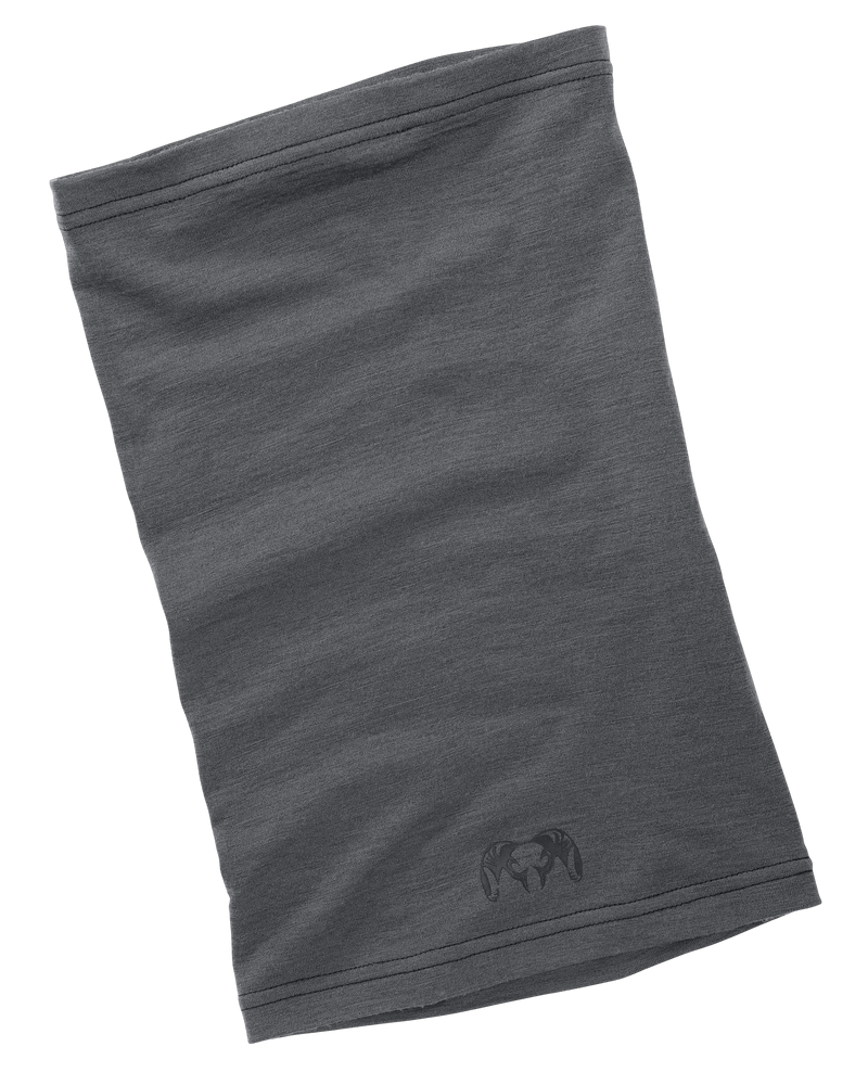 Front of ULTRA Merino 145 Neck Gaiter in Charcoal