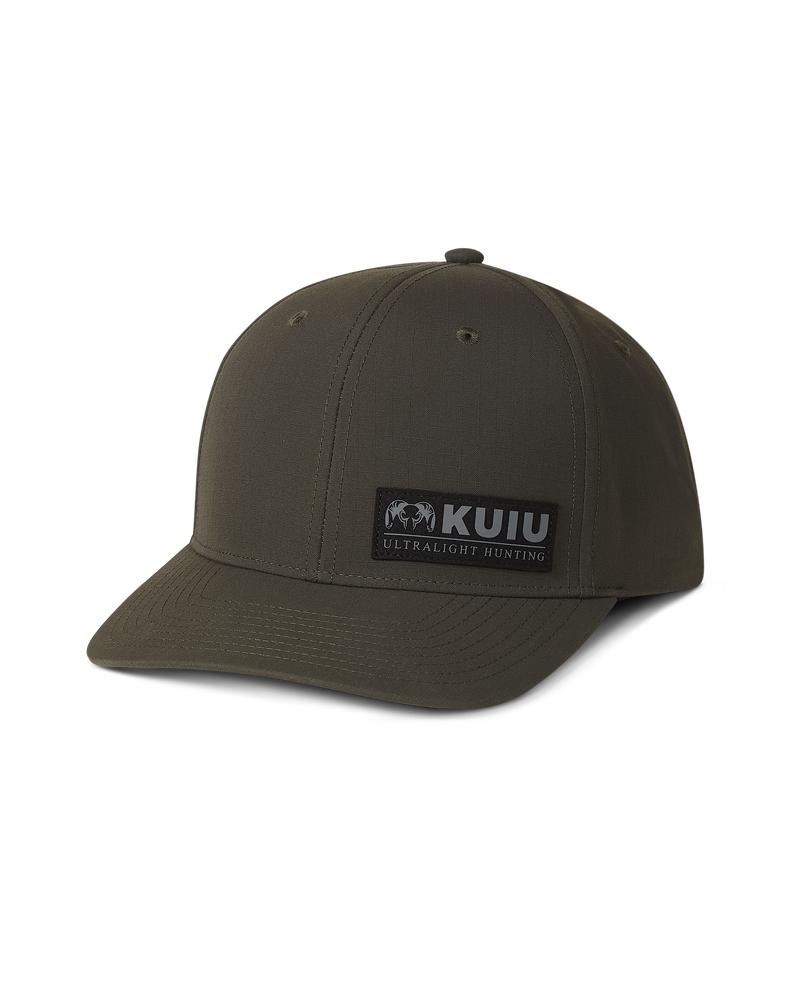 Front of KUIU Cordura Hat in Asphalt