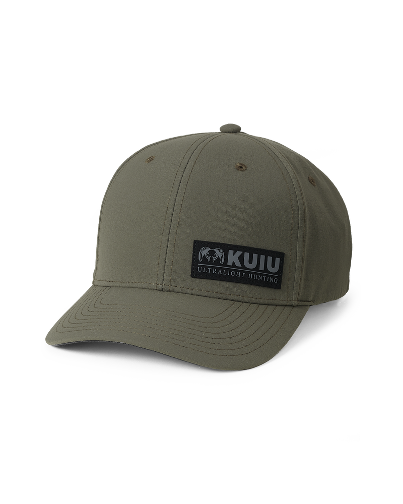 Front of KUIU Cordura Hat in Ash