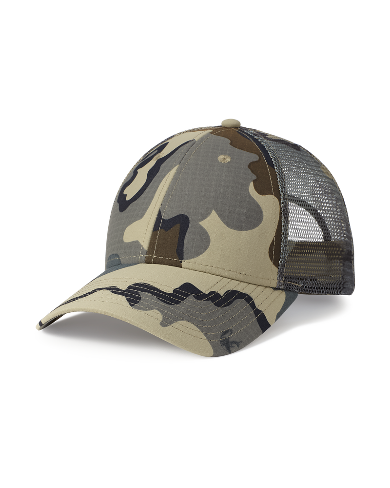 Front of Blank PRO Mesh Back CORDURA® Hats (20 pack) in Vias