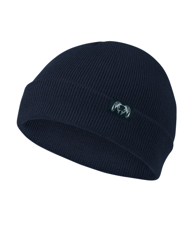 Front of KUIU Beanie in Navy Blue