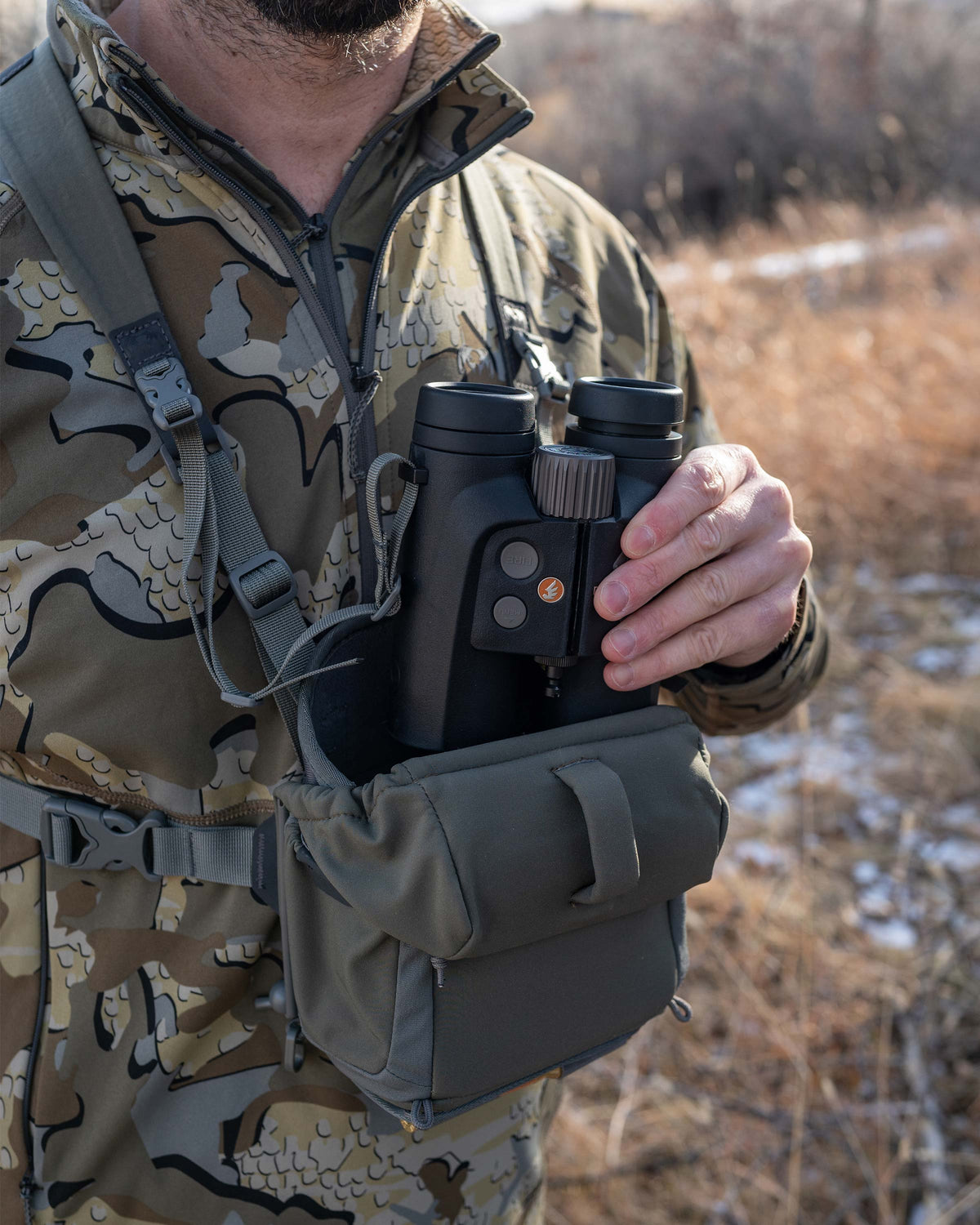 PRO G3 Hunting Bino Harness - Ash | KUIU