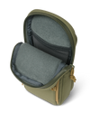Interior of PRO G3 Phone Holder in Evergreen, Highlighting Toray fleece-lined softshell material 