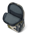 Interior of PRO G3 Phone Holder in Verde Camouflage, Highlighting Toray fleece-lined softshell material