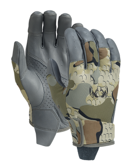 Front and Back of Precision Glove in Vias Camouflage