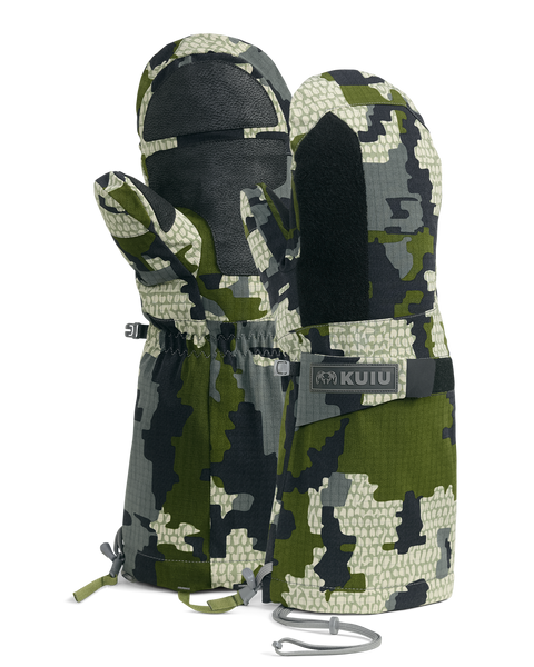 Super Down Arktuk Mitts - Extreme Cold Mittens - Verde | KUIU