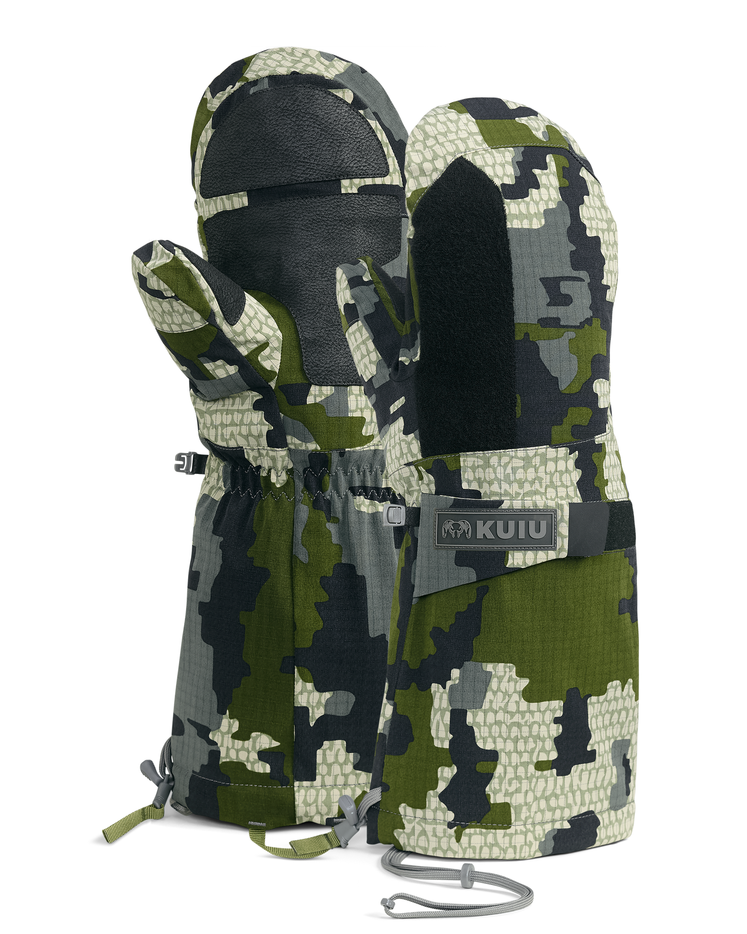 【y4326u】green clothing over mitt XL Super Down Arktuk Mitts - Extreme Cold Mittens - Verde | KUIU
