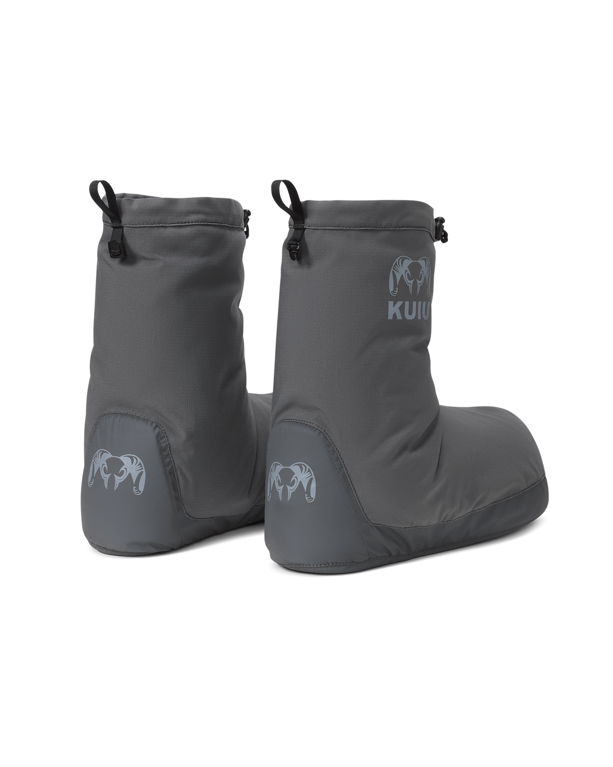 Down Booties - Gunmetal | KUIU Down Booties - Gunmetal | KUIU