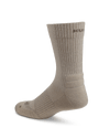 Back of Merino Lightweight Performance Sock in Khaki