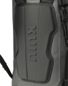 Karluk 3000 Roll Top Dry Backpack in Stone Grey Detail showing the foam backing of the backpack