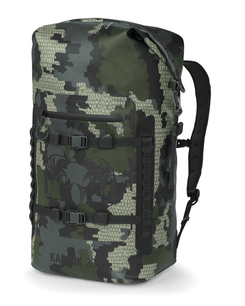 Karluk 3000 Roll Top Dry Backpack | Verde
