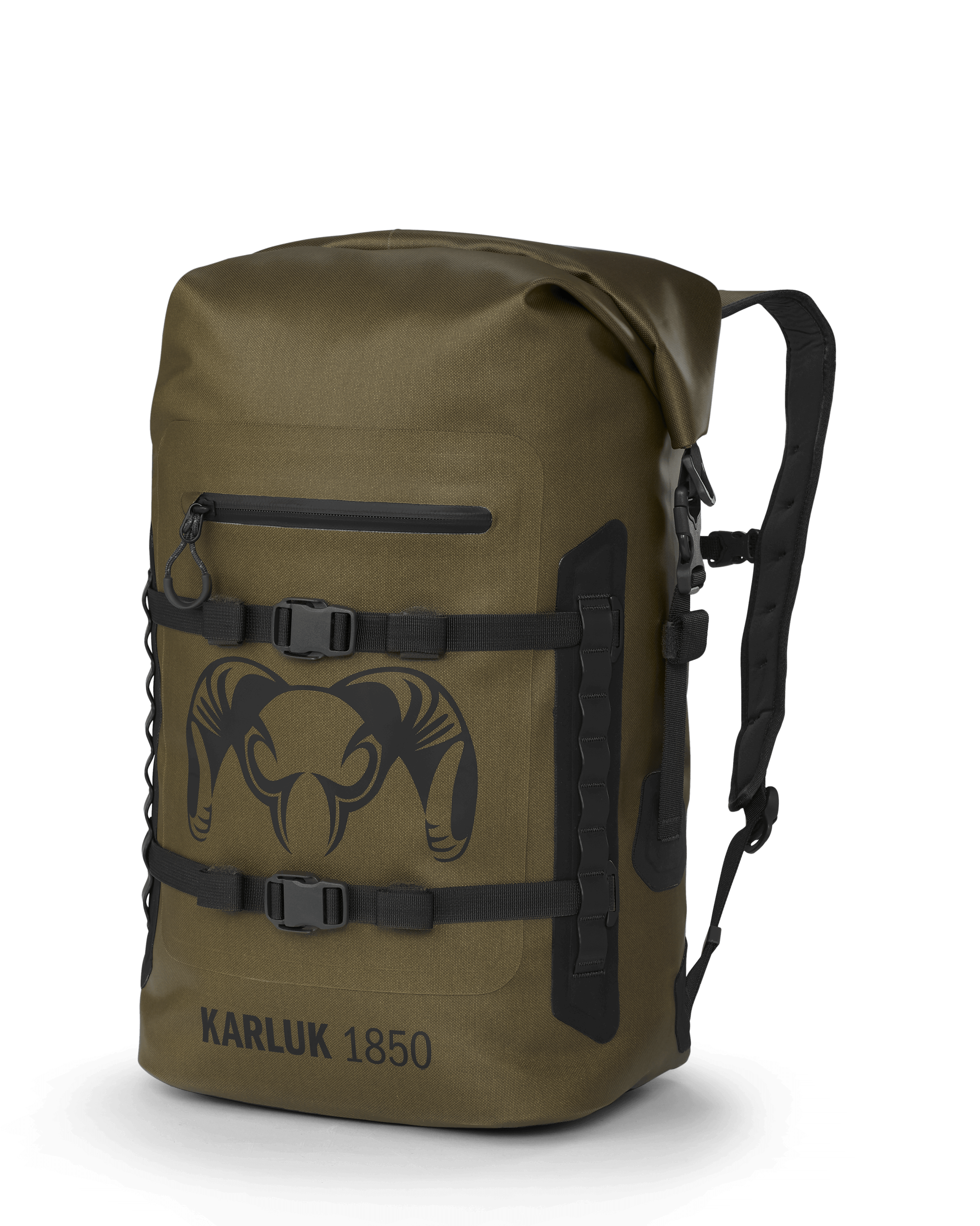 Karluk 1850 Waterproof Roll Top Backpack Coyote Brown KUIU