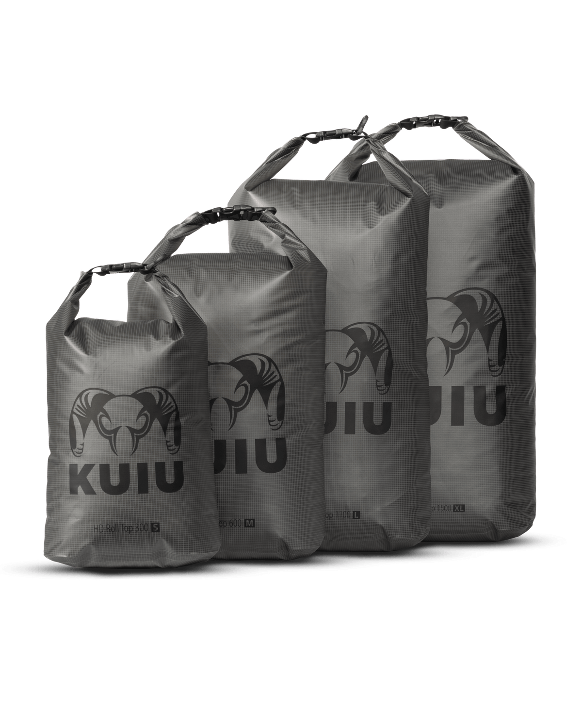 HD Roll Top Dry Bags Stone KUIU