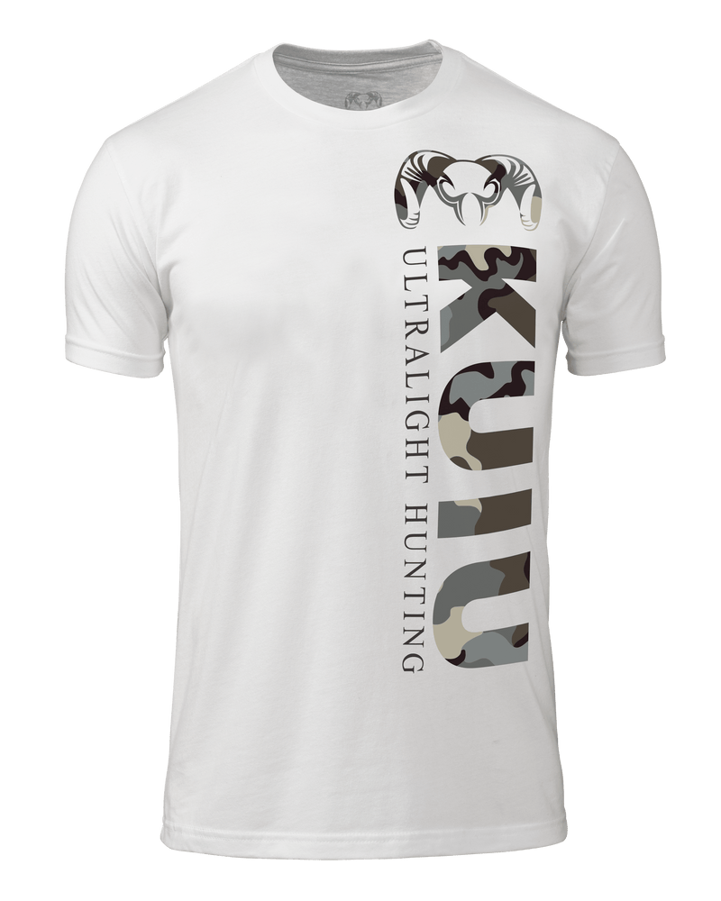 KUIU Vias Vertical T-Shirt | White