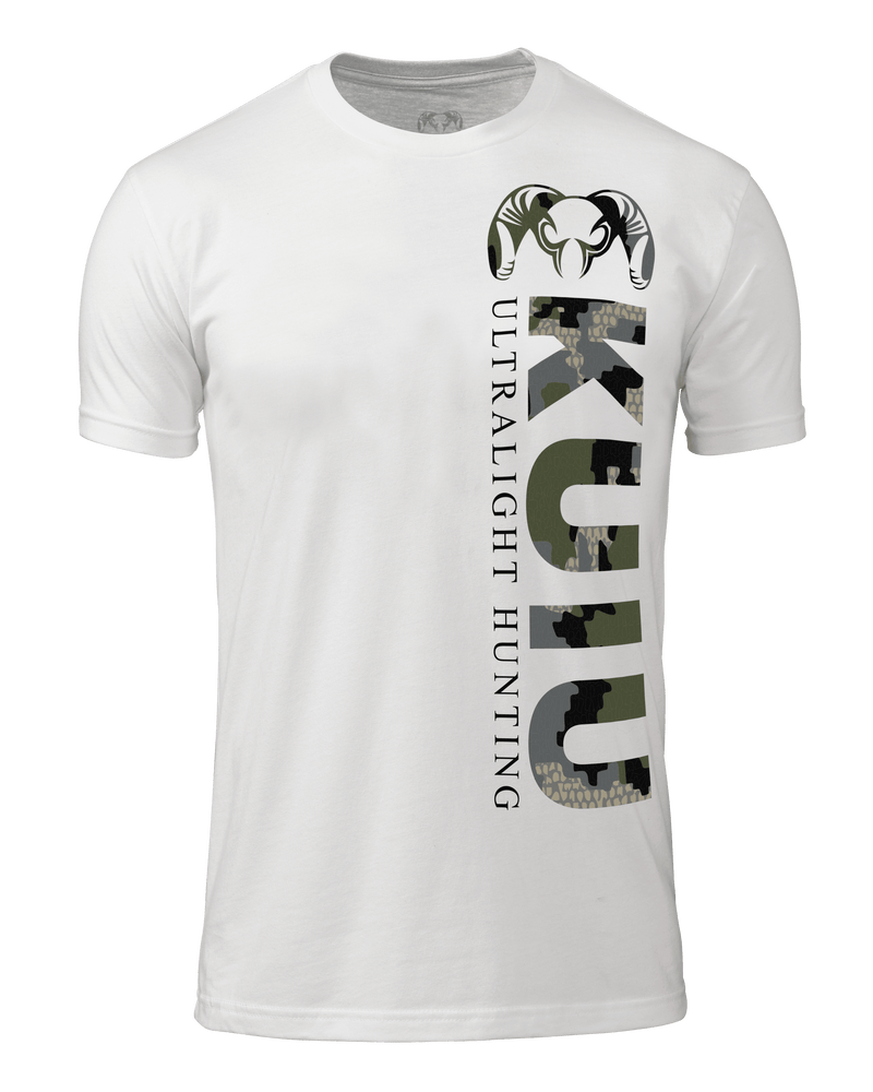 Verde Vertical T-Shirt | White
