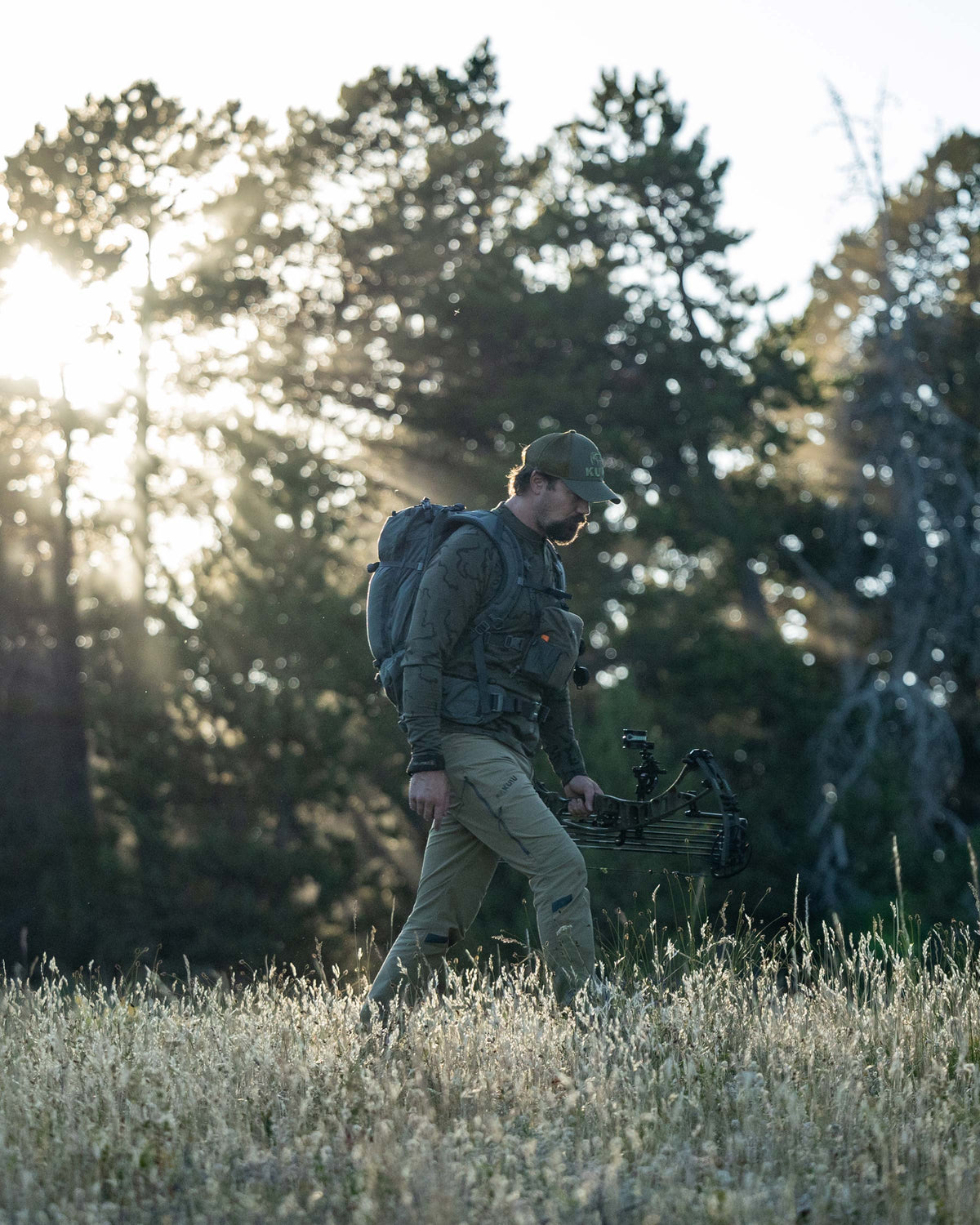 Ridgepoint Outdoor Fleece Henley - Black Tonal | KUIU
