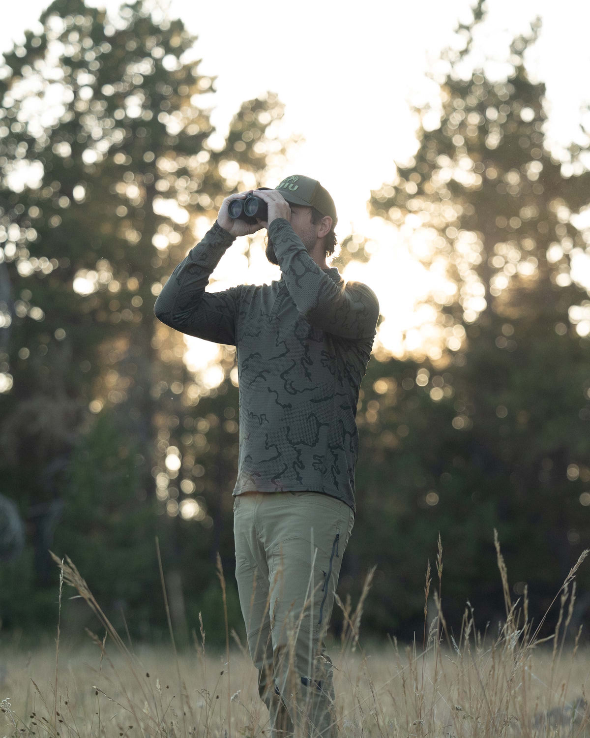 Ridgepoint Outdoor Fleece Henley - Black Tonal | KUIU