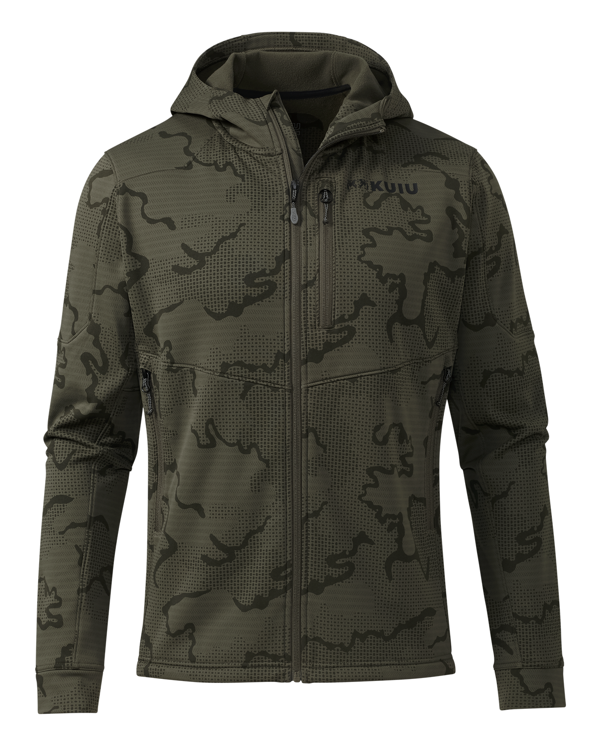 Ridgepoint Fleece Hoodie | Ash Tonal – KUIU