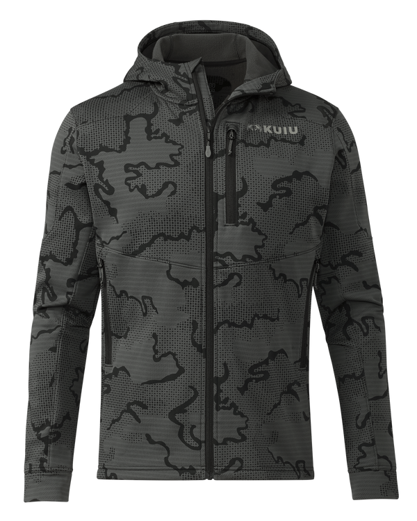 Ridgepoint Fleece Hoodie | Black Tonal – KUIU