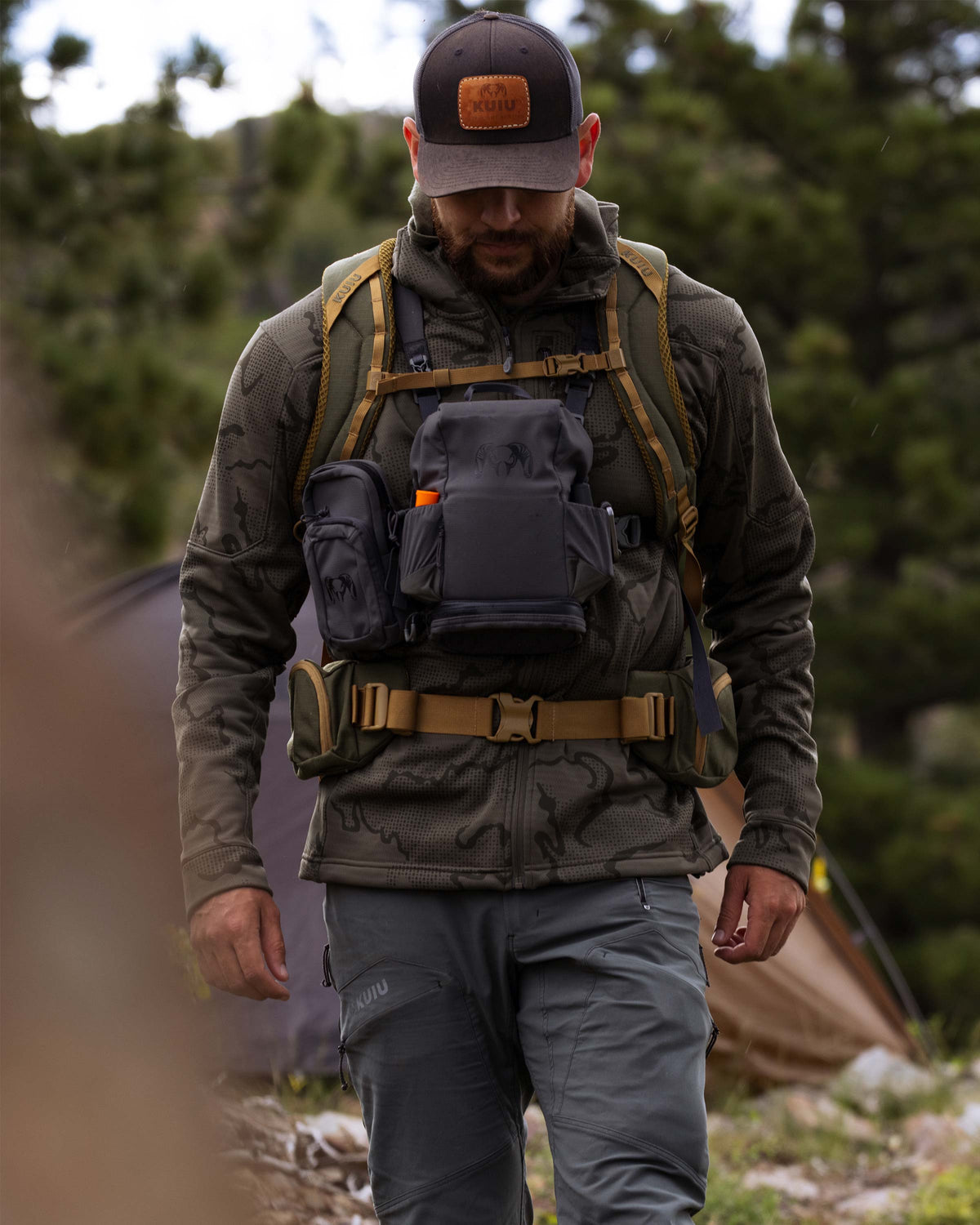 Ridgepoint Fleece Hoodie | Black Tonal – KUIU