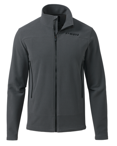 Border Fleece Hunting Jacket Full Zip - Gunmetal | KUIU