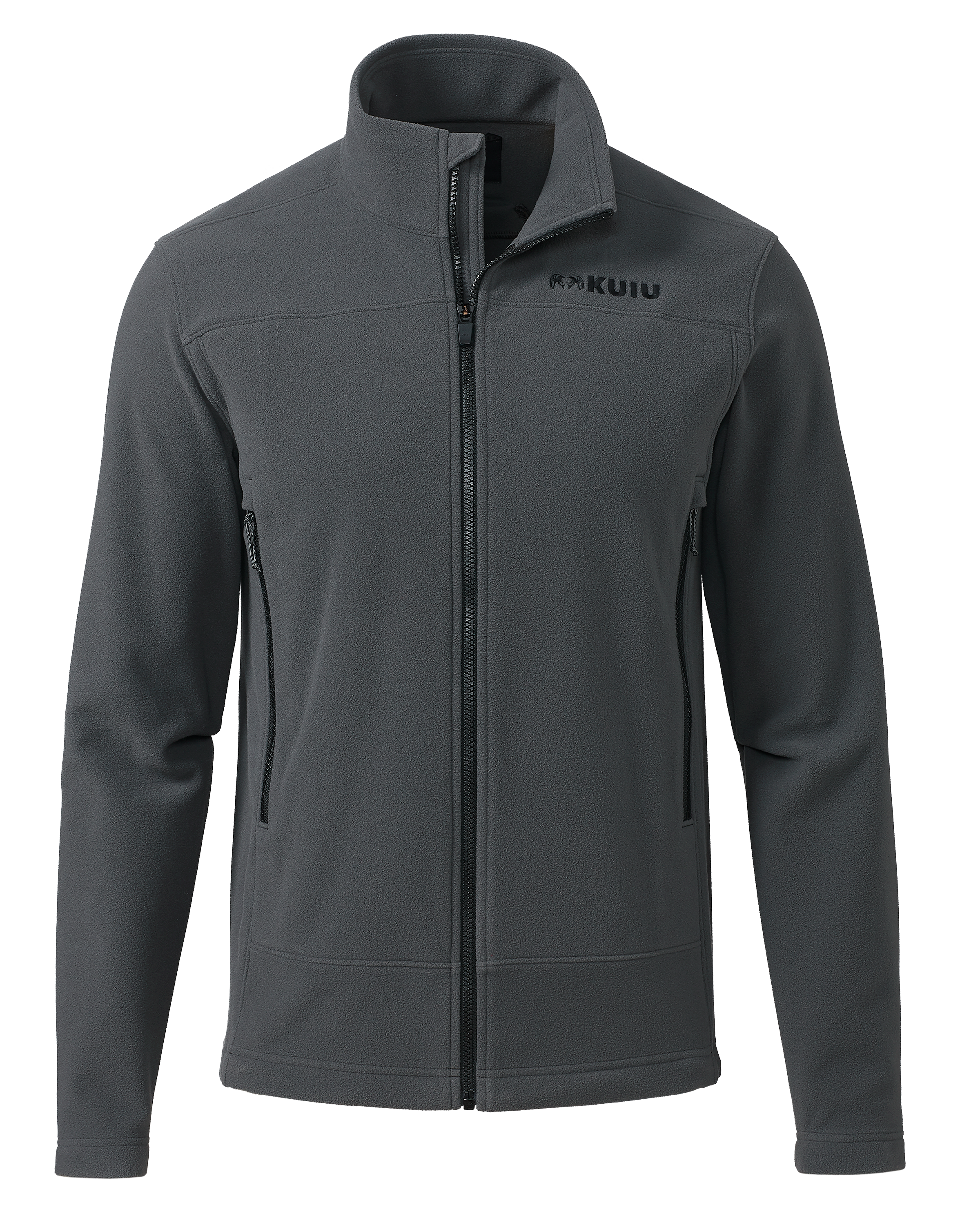 Border Fleece Hunting Jacket Full Zip - Gunmetal | KUIU